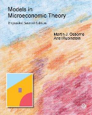 Models in Microeconomic Theory de Martin J. Osborne