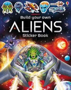 Build Your Own Aliens Sticker Book de Simon Tudhope