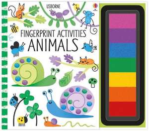 Fingerprint Activities Animals de Fiona Watt