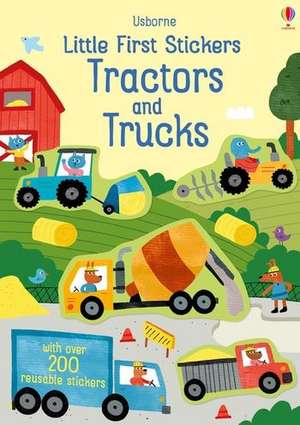 Little First Stickers Tractors and Trucks de Hannah Watson