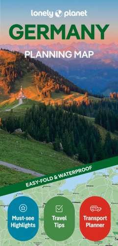 Lonely Planet Germany Planning Map de Lonely Planet