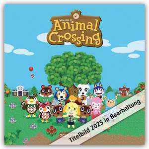 Nintendo - Animal Crossing 2025 - Wandkalender de Danilo Promotion Ltd