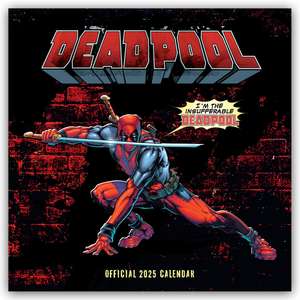 Deadpool - Offizieller Kalender 2025 de Danilo Promotion Ltd