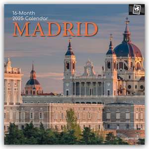 Madrid 2025 - 16-Monatskalender de Gifted Stationery Co. Ltd