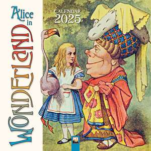 Alice's Adventure in Wonderland Wall Calendar 2025 (Art Calendar) de Flame Tree Studio