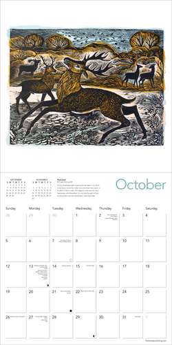 Angela Harding Wall Calendar 2025 (Art Calendar) de Flame Tree Studio