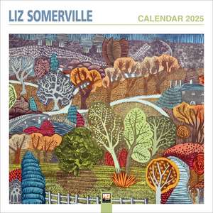 Liz Somerville Wall Calendar 2025 (Art Calendar) de Flame Tree Studio