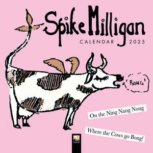 Spike Milligan Mini Wall Calendar 2025 (Art Calendar) de Flame Tree Studio