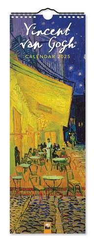 Vincent van Gogh Slim Calendar 2025 (Art Calendar) de Flame Tree Studio