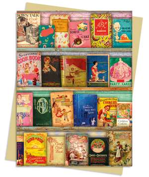 Aimee Stewart: Vintage Cook Book Library Greeting Card Pack: Pack of 6 de Flame Tree Studio