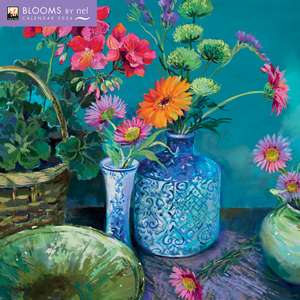 Blooms by Nel Whatmore Wall Calendar 2026 (Art Calendar) de Flame Tree Studio