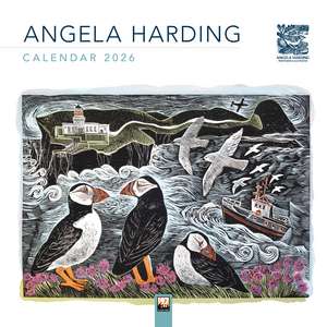 Angela Harding Wall Calendar 2026 (Art Calendar) de Flame Tree Studio