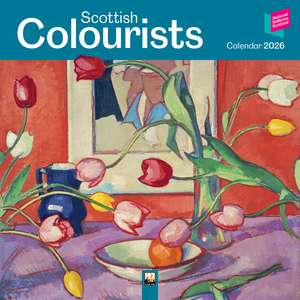 National Galleries Scotland: Scottish Colourists Wall Calendar 2026 (Art Calendar) de Flame Tree Studio