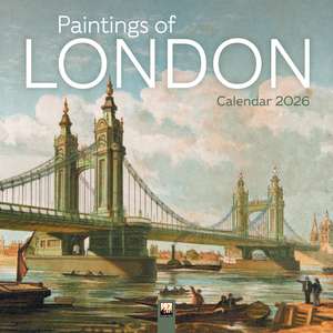 London Museum: Paintings of London 2026 Wall Calendar de Flame Tree Studio