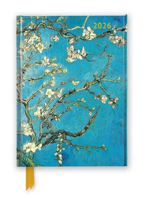 Vincent van Gogh: Almond Blossom 2026 Luxury Diary Planner - Page to View with Notes de Flame Tree Studio