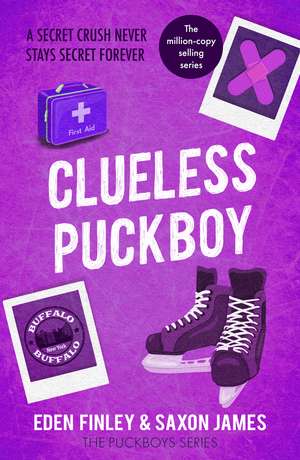 Clueless Puckboy: A forbidden coach player, age gap, ice hockey romance de Saxon James