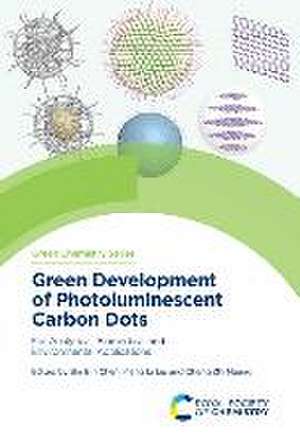 Green Development of Photoluminescent Carbon Dots de Bin Bin Chen