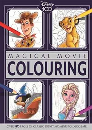 Disney D100: Magical Movie Colouring de Walt Disney