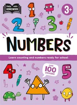 Help With Homework: Age 3+ Numbers de Autumn Publishing