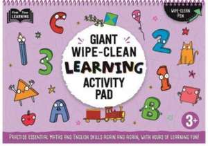 3+ Giant Wipe-Clean Learning Activity Pad de Autumn Publishing