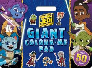 Star Wars Young Jedi Adventures: Giant Colour Me Pad de Walt Disney