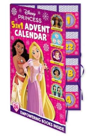 Disney Princess: 5-in-1 Advent Calendar de Walt Disney