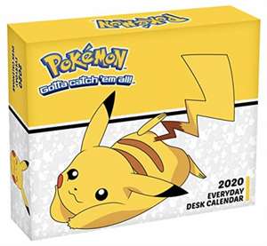 Pokemon 2020 Desk Block Calendar - Official Desk Block Format Calendar