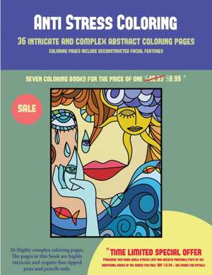 Intricate Coloring Book (36 intricate and complex abstract coloring pages) de James Manning