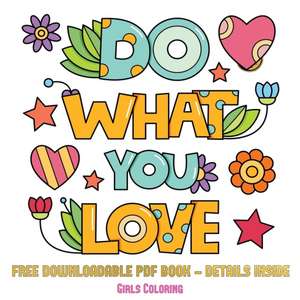 Girls Coloring (Do What You Love) de James Manning