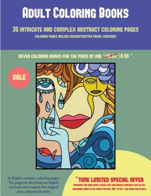 Adult Coloring Books (36 intricate and complex abstract coloring pages) de James Manning