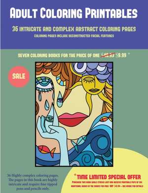 Coloring Book for Adults PDF (36 intricate and complex abstract coloring pages) de James Manning