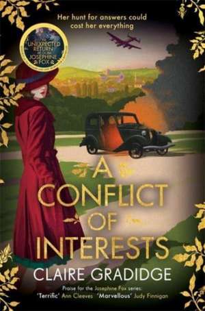 A Conflict of Interests: An Intriguing Wartime Mystery from the Winner of the Richard and Judy Search for a Bestseller Competition de Claire Gradidge