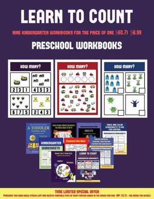 Preschool Workbooks (Learn to count for preschoolers) de James Manning