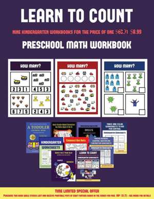 Preschool Math Workbook (Learn to count for preschoolers) de James Manning