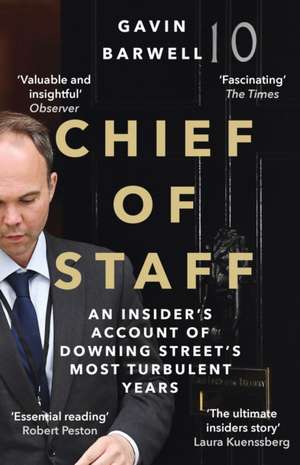 Chief of Staff de Gavin Barwell