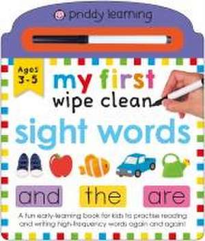 My First Wipe Clean Sight Words de Roger Priddy