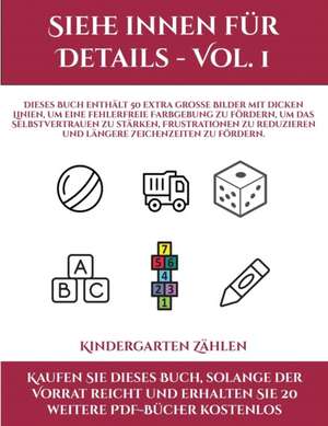 Kindergarten Zählen (Siehe innen für Details - Vol. 1) de Jessica Windham