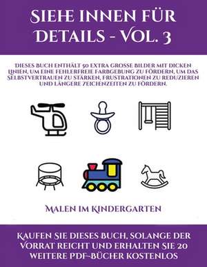 Malen im Kindergarten (Siehe innen für Details - Vol. 3) de Jessica Windham