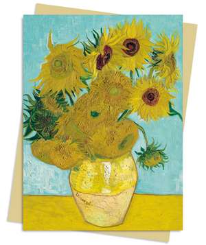 Vincent van Gogh: Sunflowers Greeting Card Pack: Pack of 6 de Flame Tree Studio