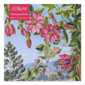 Adult Jigsaw Puzzle Kew: Marianne North: View in the Brisbane Botanic Garden (500 pieces): 500-piece Jigsaw Puzzles de Flame Tree Studio