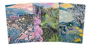 Annie Soudain Set of 3 Midi Notebooks de Flame Tree Studio