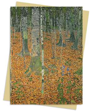 Gustav Klimt: The Birch Wood Greeting Card Pack: Pack of 6 de Flame Tree Studio