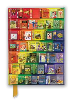 Bodleian Library: Rainbow Shelves (Foiled Journal) de Flame Tree Studio