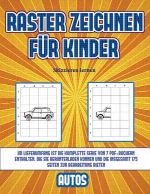 Skizzieren lernen (Raster zeichnen für Kinder - Autos) de James Manning