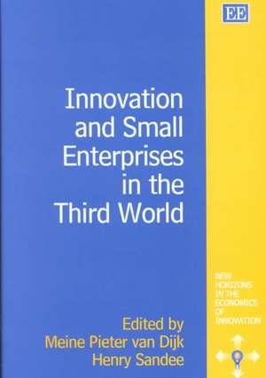 Innovation and Small Enterprises in the Third World de Meine Pieter Van Dijk