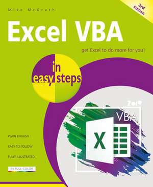 Excel VBA in Easy Steps de Mike McGrath