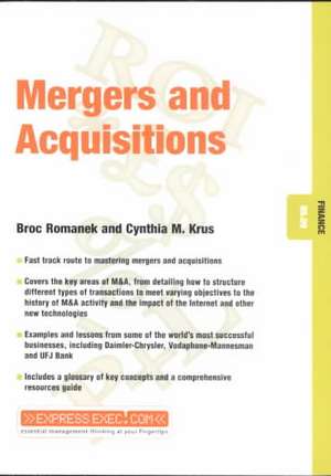 Mergers and Acquisitions: Finance 05.09 de Broc Romanek