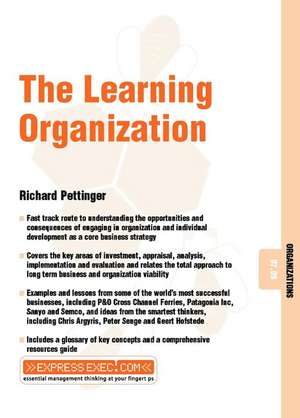 The Learning Organization de Richard Pettinger