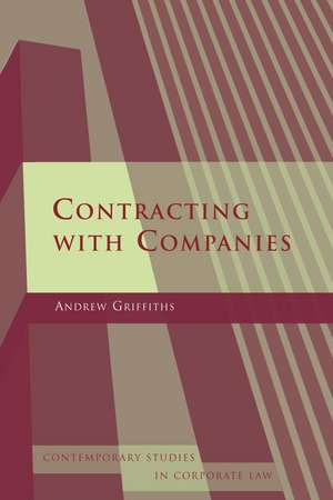 Contracting with Companies de Andrew Griffiths