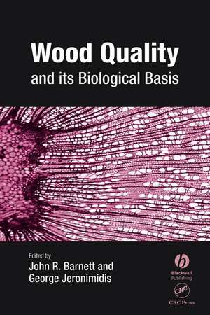 Wood Quality and its Biological Basis de JR Barnett